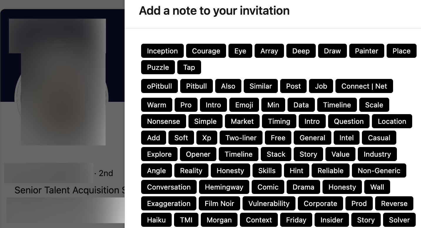 Context-aware outreach templates